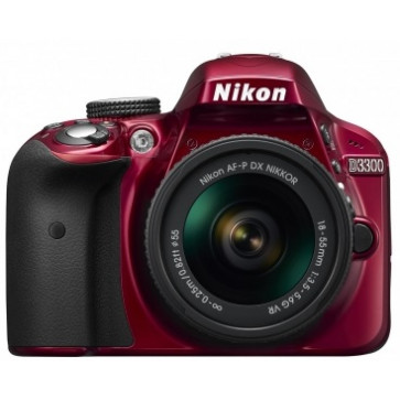 NIKON D3300 Kit AF-P 18-55mm VR (red)