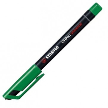 Marker permanent, 0.4mm, verde, STABILO OHPen S