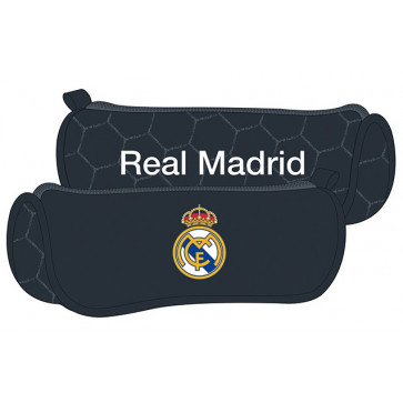 Penar tip etui, triunghiular, negru, PIGNA Real Madrid