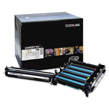 Drum (cilindru), black si color, LEXMARK C540X74G