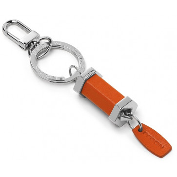 Breloc, portocaliu, din piele de bovina, FEDON Key Holders Pchiavi-24