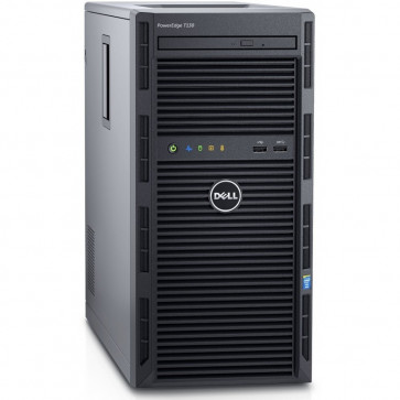 Server DELL PowerEdge T130, Procesor Intel® Xeon® E3-1230 v5 (8M Cache, 3.40 GHz), 8GB UDIMM DDR4 2133MHz, 1x 1TB SATA 7.2k, LFF 3.5 inch