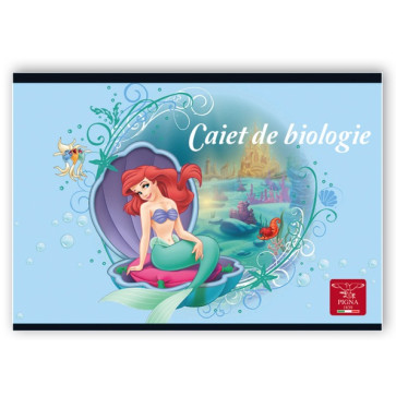 Caiet pentru biologie, 17 x 24cm, 24 file, PIGNA Premium - Princess