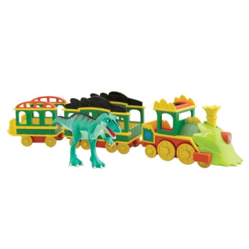 Laura si tren cu lumini si sunete, TOMY Dino Train