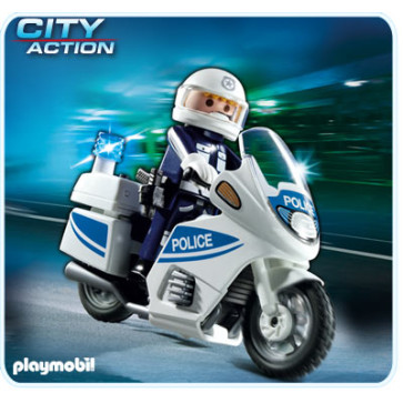 Motocicleta politiei, PLAYMOBIL Police