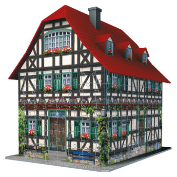 Puzzle 3D Casa medievala, 216 piese, RAVENSBURGER Puzzle 3D