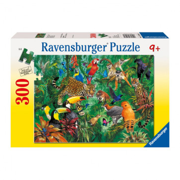 Puzzle Jungla, 300 piese, RAVENSBURGER Puzzle Copii