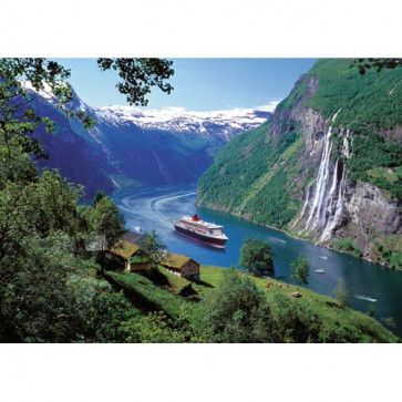 Puzzle fiord norvegian, 1000 piese, RAVENSBURGER Puzzle Adulti