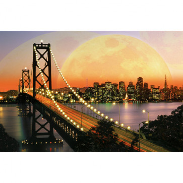 Puzzle San Francisco noaptea, 3000 piese, RAVENSBURGER Puzzle Adulti