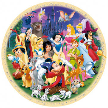 Puzzle minunata lume Disney, 1000 piese, RAVENSBURGER Puzzle Adulti
