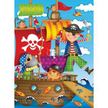 Puzzle Aventura Piratilor, 100 piese, RAVENSBURGER Puzzle Copii