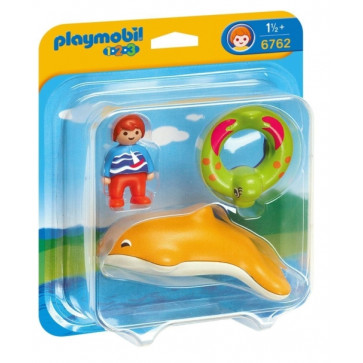 Copil cu delfin, PLAYMOBIL 1.2.3
