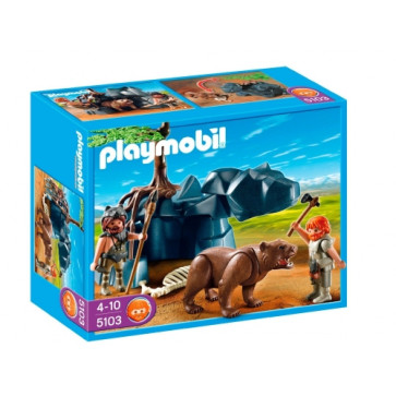 Urs si vanatori, PLAYMOBIL, Stone age