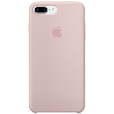 Husa de protectie APPLE pentru iPhone 7 Plus, silicon, pink sand