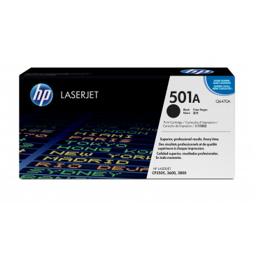 Toner, black, Nr. 501A, HP Q6470A