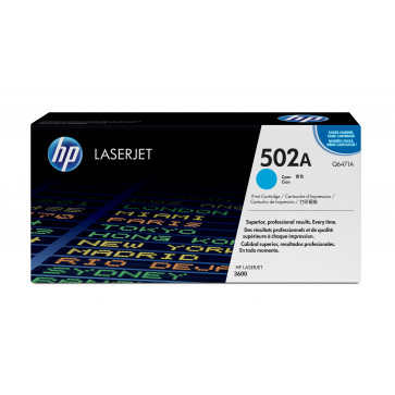 Toner, cyan, Nr. 502A, HP Q6471A