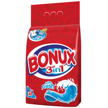 Detergent automat BONUX Active Fresh, 4Kg