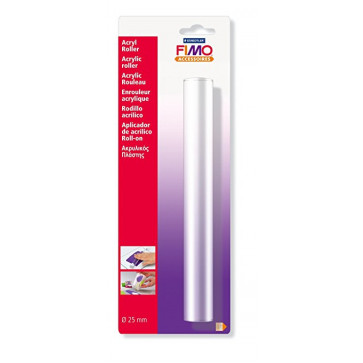 Rola din acril pt. modelaj, diam. 25mm, 20cm, 1 buc/blister, STAEDTLER Fimo