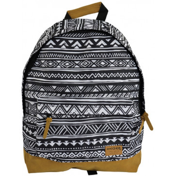 Rucsac, negru-alb, OXIGEN Tribal