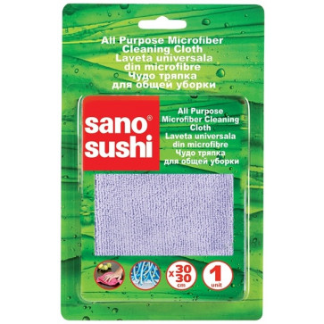 Laveta din microfibre universala, 30 x 30cm, SANO Sushi Microfiber Professional
