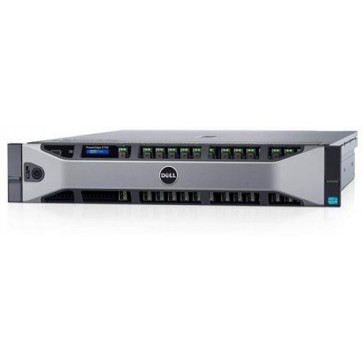 Server DELL PowerEdge R730 Procesor Intel® Xeon® E5-2630 v3 (20M Cache, 2.40 GHz), Haswell, 16GB, RDIMM, 1x300GB, SAS, 1100W PSU