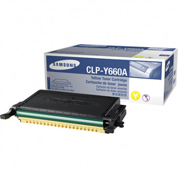 Toner, yellow, SAMSUNG CLP-Y660A