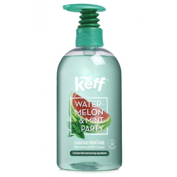 Sapun lichid, 500ml, cu parfum de pepene verde si menta, Keff WATER-MELON & MINT PARTY_SA992980-1