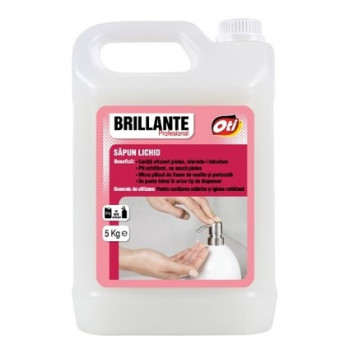 Sapun lichid, 5 l, antimicrobian, Oti Brillante