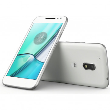 Smartphone MOTOROLA G4 Play, Quad Core, 16GB, 2GB RAM, Dual SIM, 4G, White