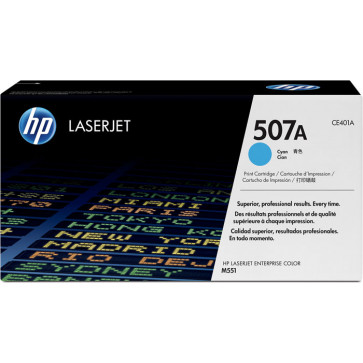 Toner, cyan, Nr. 507A, HP CE401A