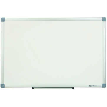 Tabla magnetica - whiteboard, rama aluminiu, 120 x 90cm, NOBO Prestige