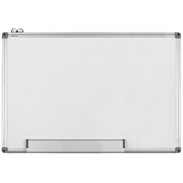 Tabla magnetica - whiteboard, rama din aluminiu, 120 x 90cm, OPTIMA