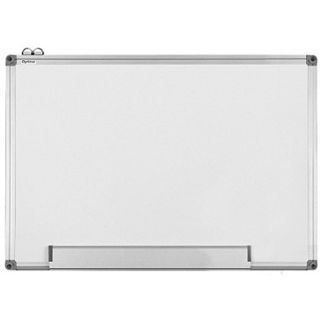 Tabla magnetica - whiteboard, rama din aluminiu, 90 x 60cm, OPTIMA