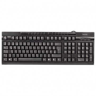 Tastatura cu fir HAMA 11288, negru