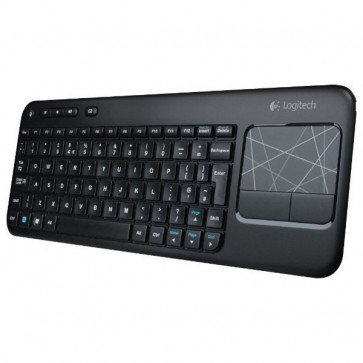 Tastatura Wireless, USB, negru, LOGITECH Touch K400