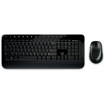 Kit tastatura si mouse fara fir, USB, negru, MICROSOFT DESKTOP 2000 BLUETRACK