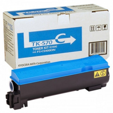 Toner, Cyan, KYOCERA TK-570C