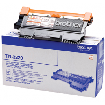 Toner, black, BROTHER TN2220