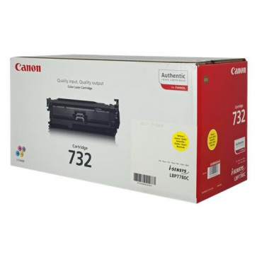 Toner, yellow, CANON CRG-732Y