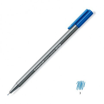 Liner 0.3mm, albastru, STAEDTLER Triplus