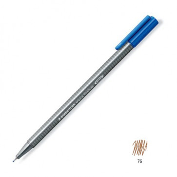 Liner 0.3mm, maro inchis, STAEDTLER Triplus