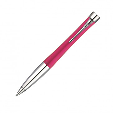 Creion mecanic roz lac, cu accesorii cromate, PARKER Urban Fashion