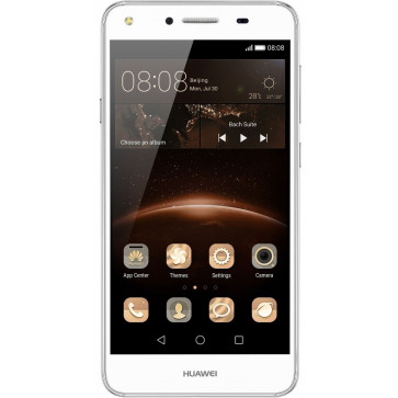 Smartphone Huawei Y5II, Quad Core, 8GB, 1GB RAM, Dual SIM, 4G, Arctic White