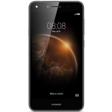 Smartphone Huawei Y6 II Compact, Quad Core, 16GB, 2GB RAM, Dual SIM, 4G, Black