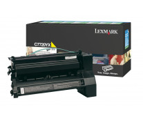 Toner, yellow, LEXMARK C7720YX