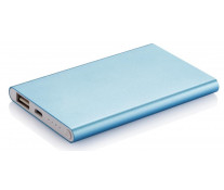 PowerBank slim XINDAO, albastru, 4000mAh