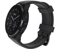  SmartWatch VECTOR Luna, negru mat, curea din silicon