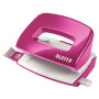 Perforator metalic de birou, pentru maxim 10 coli, roz metalizat, LEITZ MINI 5060 NeXXt Series