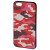 Carcasa de protectie pentru iPhone 6/6S, HAMA Camouflage, Pink/Black