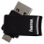 Stick USB HAMA Turn, USB 2.0 / micro USB, 16GB, negru